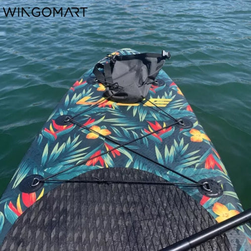 WINGOMART 10.7FT Inflatable Stand up Paddle Board W/ Premium SUP Accessories & Carry Bag |upgraded paddle boards with 3 Fish Fin for Paddling |1-2Person Up to 380lb SUP Board