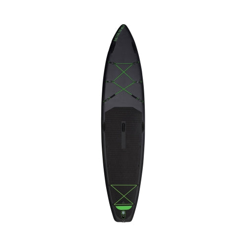 ELITE BLACK XXL 12FT Inflatable Stand up Paddle Board 12'x30"x6"Premium Accessories &Carry Bag| paddle boards w/ 3Fish Fin for Paddling |1-2Person Up to 400lb, 365cm SUP Board