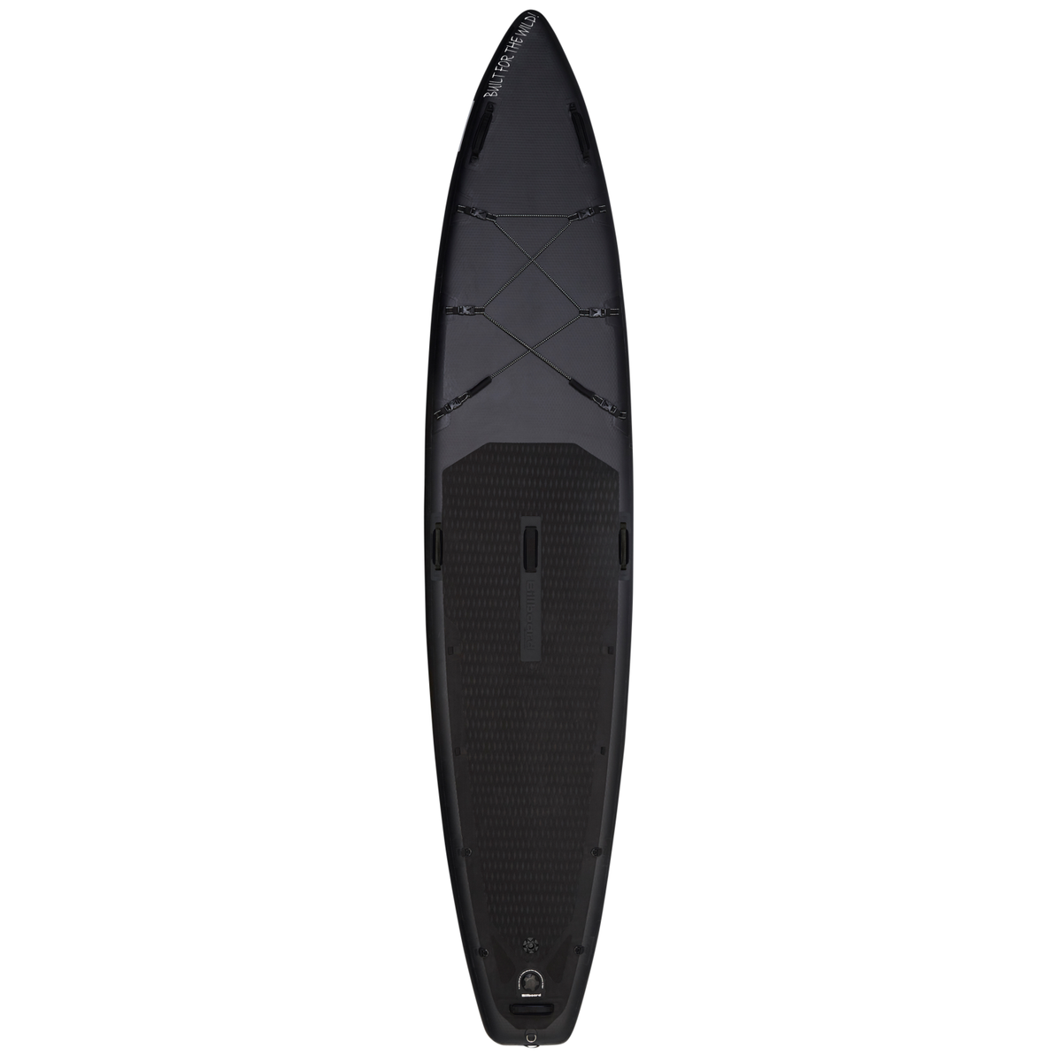 WINGOMART Elite 12′ XXL Inflatable Paddle Board — Black (view 2)