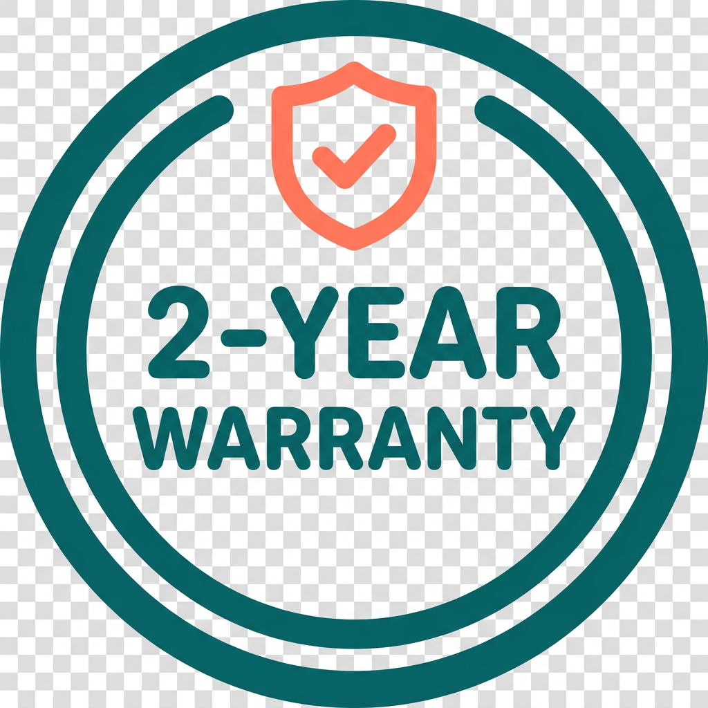 2-Year Warranty