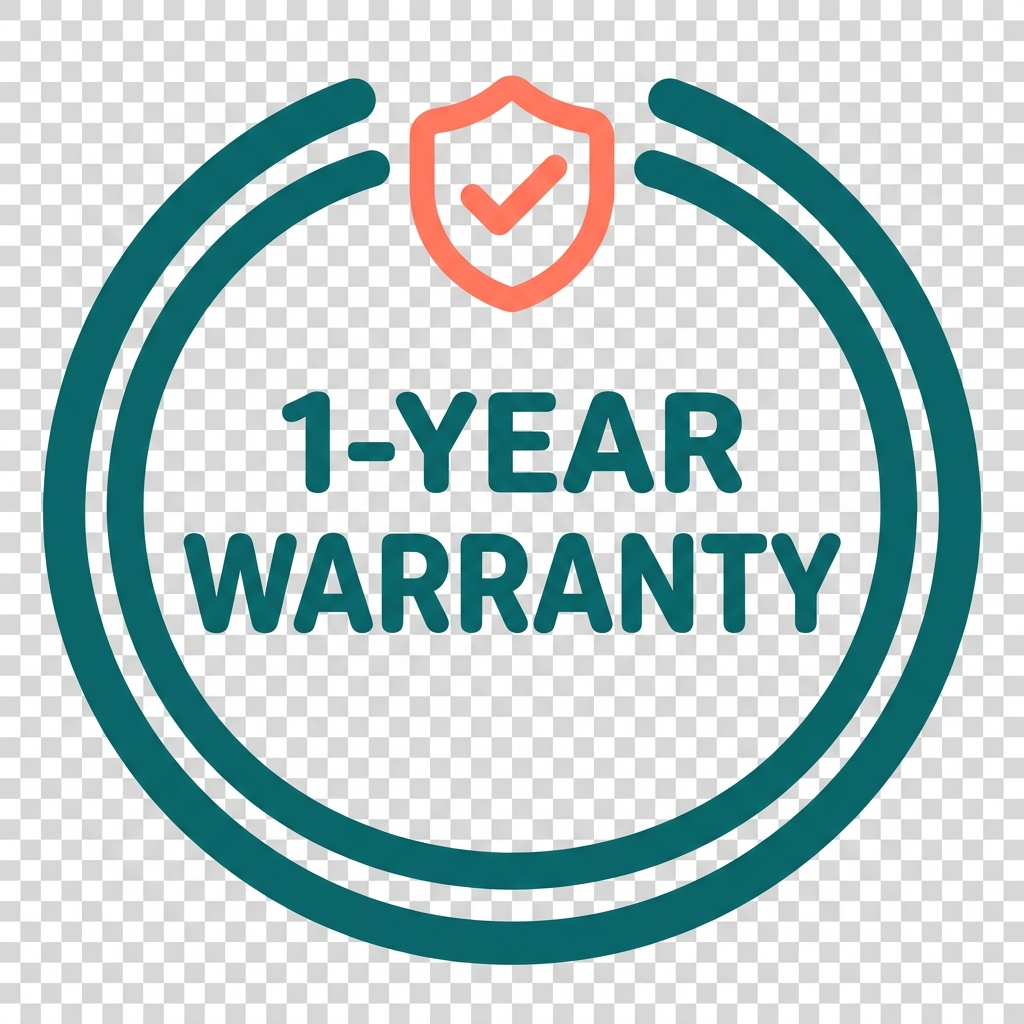 1-Year Warranty