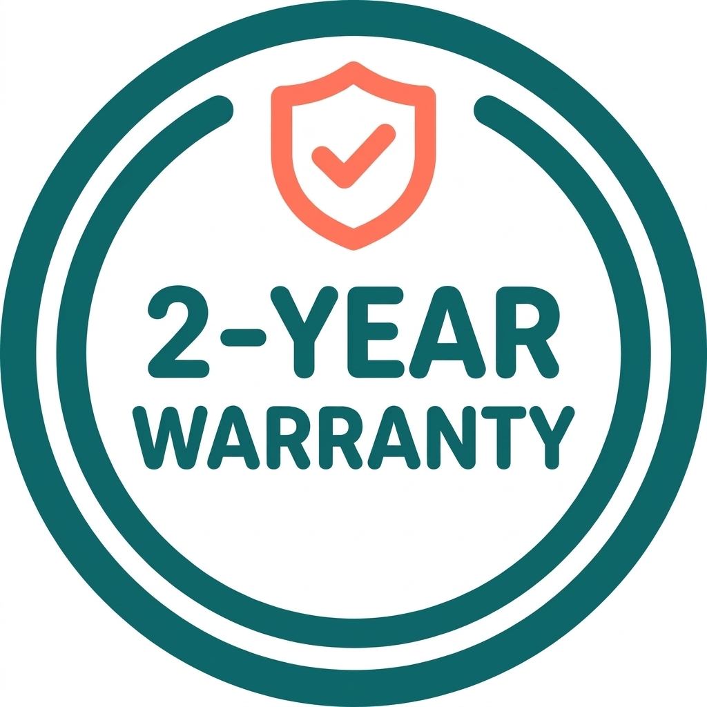 2-Year Warranty Extension badge