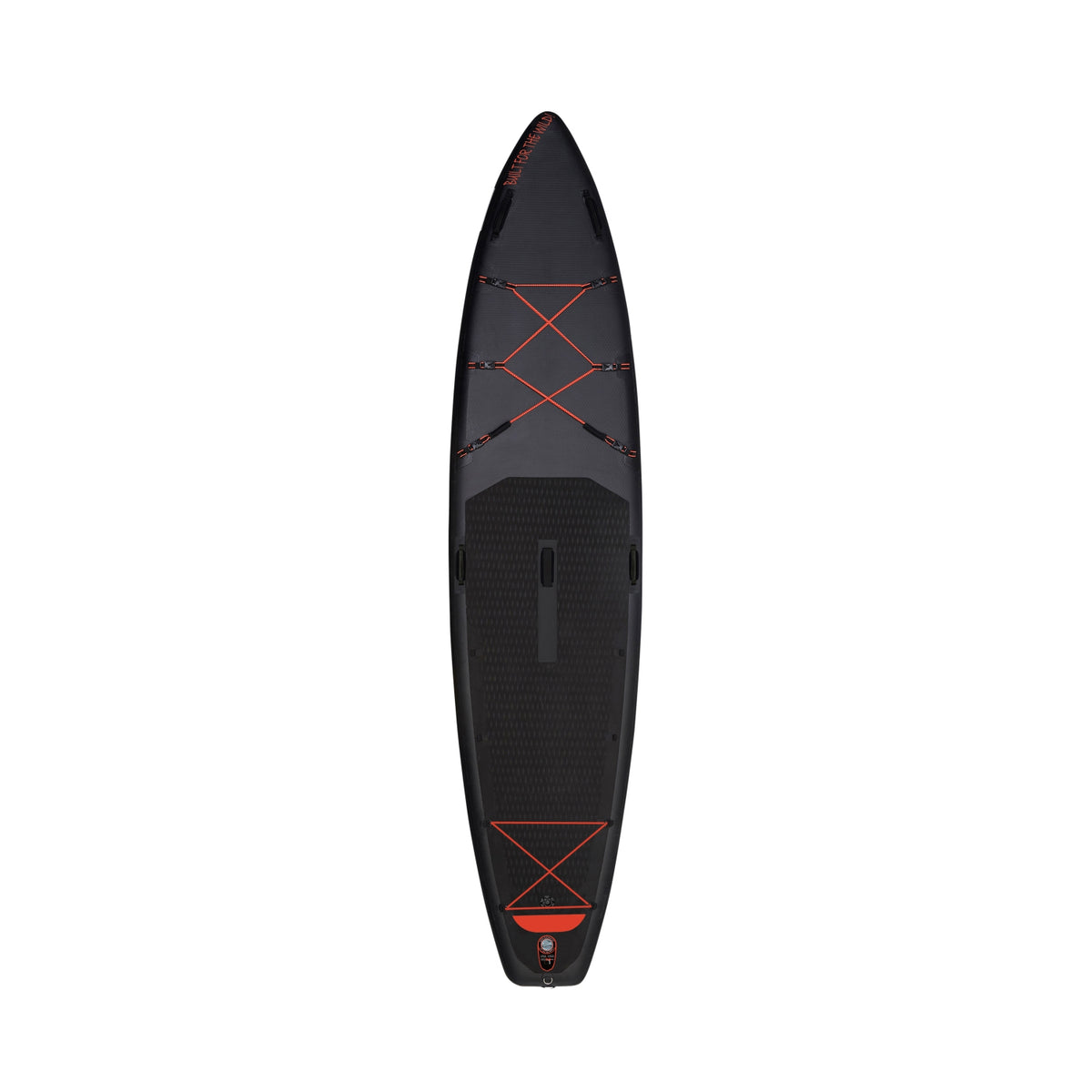 WINGOMART Elite 12′ XXL Inflatable Paddle Board — Orange Neon (view 2)